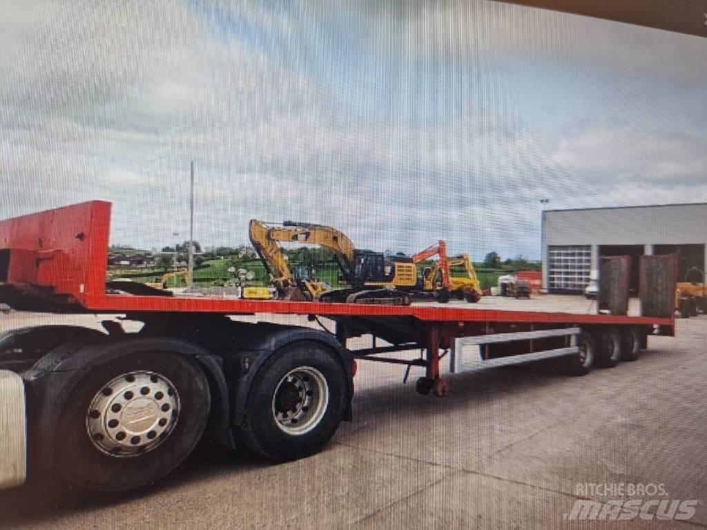 Montracon 3 Axles Tieflader-Auflieger