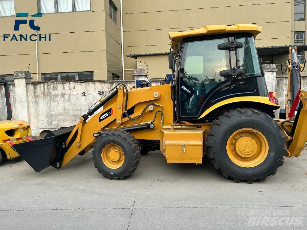 CAT 420 F Baggerlader