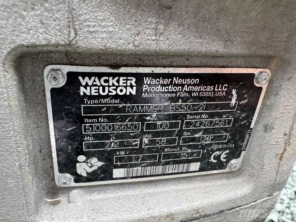 Wacker Neuson BS50-2 Stampfer