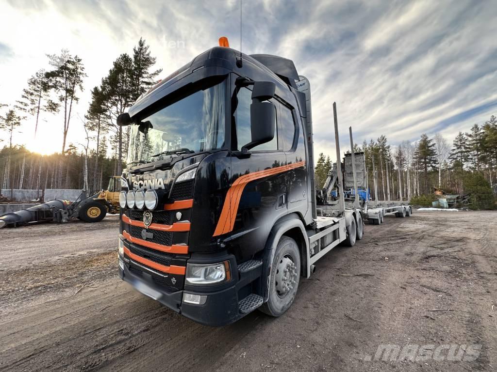 Scania R 650 Ekipage Holzfahrzeuge