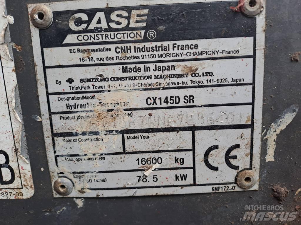 CASE CX145D SR Raupenbagger