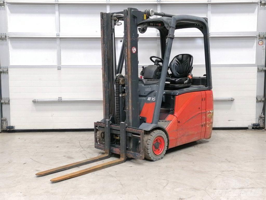 Linde E16H-01 Elektro Stapler