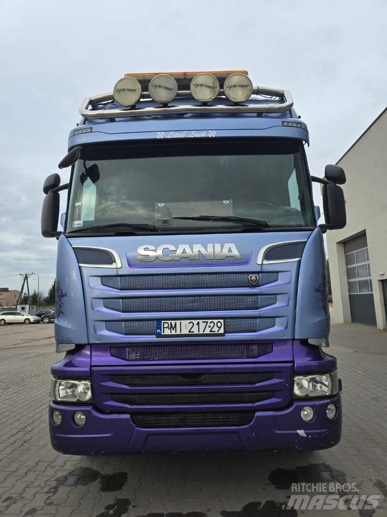 Scania R 580 Holzfahrzeuge