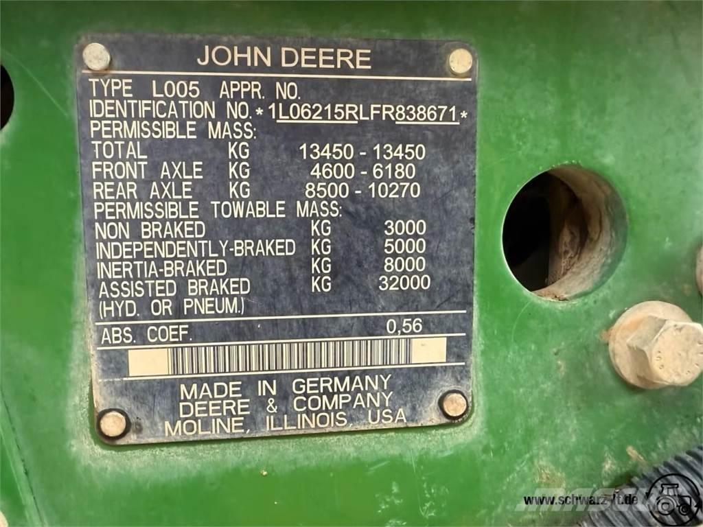 John Deere 6215R Traktoren
