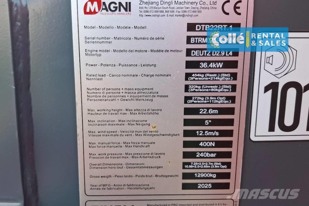 Magni DTB 22 RT | 2025 Teleskopbühnen