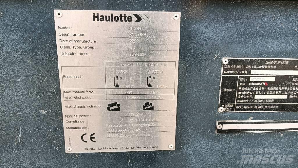 Haulotte HT28RTJO Teleskopbühnen