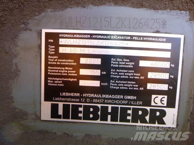 Liebherr LH 40 Materialumschlag