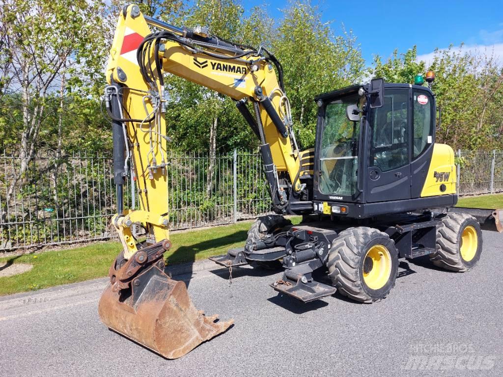 Yanmar B95W Mobilbagger
