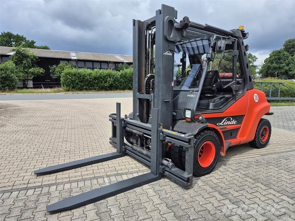 Linde H80T-900 Gas Stapler