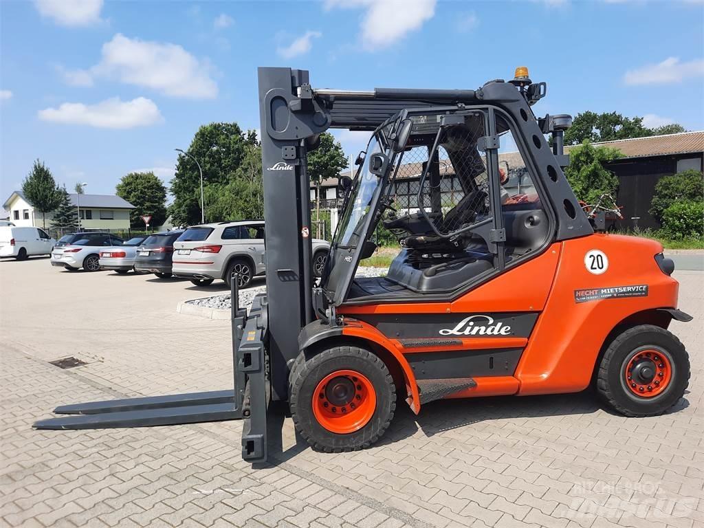 Linde H80T-900 Gas Stapler