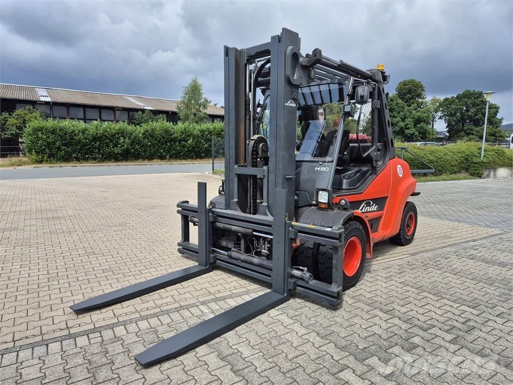 Linde H80T-900 Gas Stapler