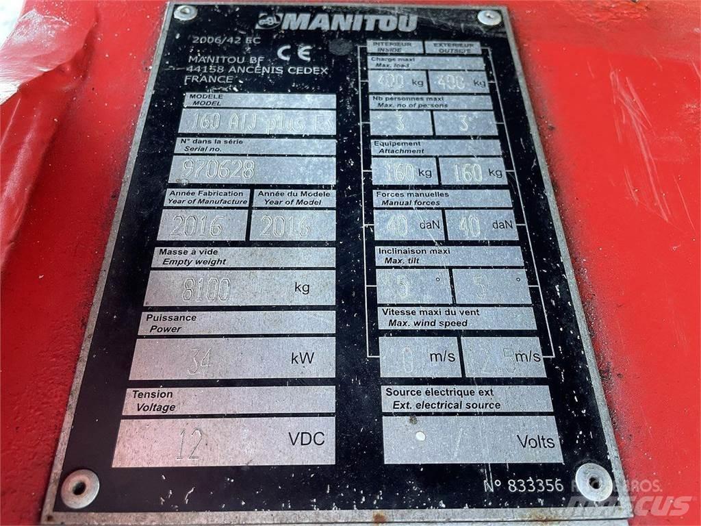 Manitou 160ATJ+ RC Gelenkteleskoparbeitsbühnen