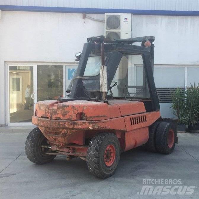 Linde H80D Diesel Stapler