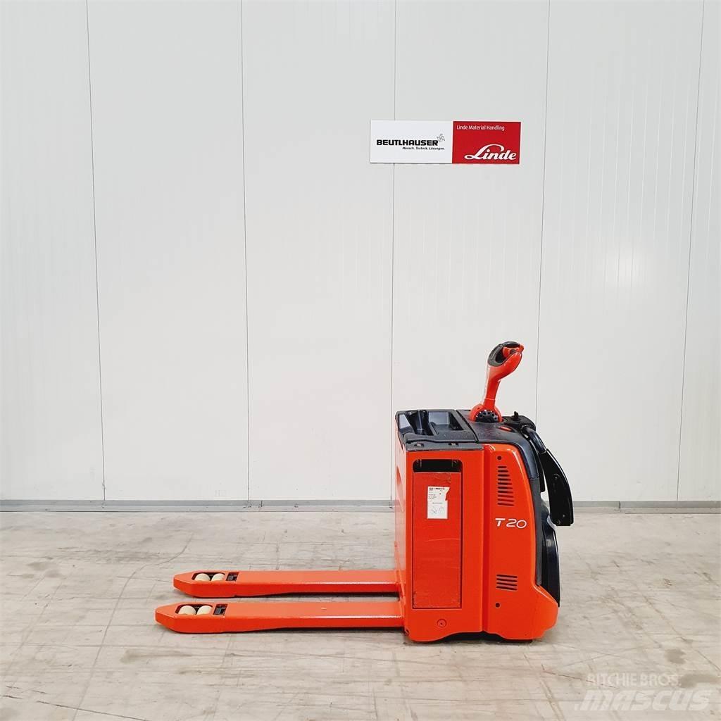 Linde T20AP kurz Niedergabelstapler