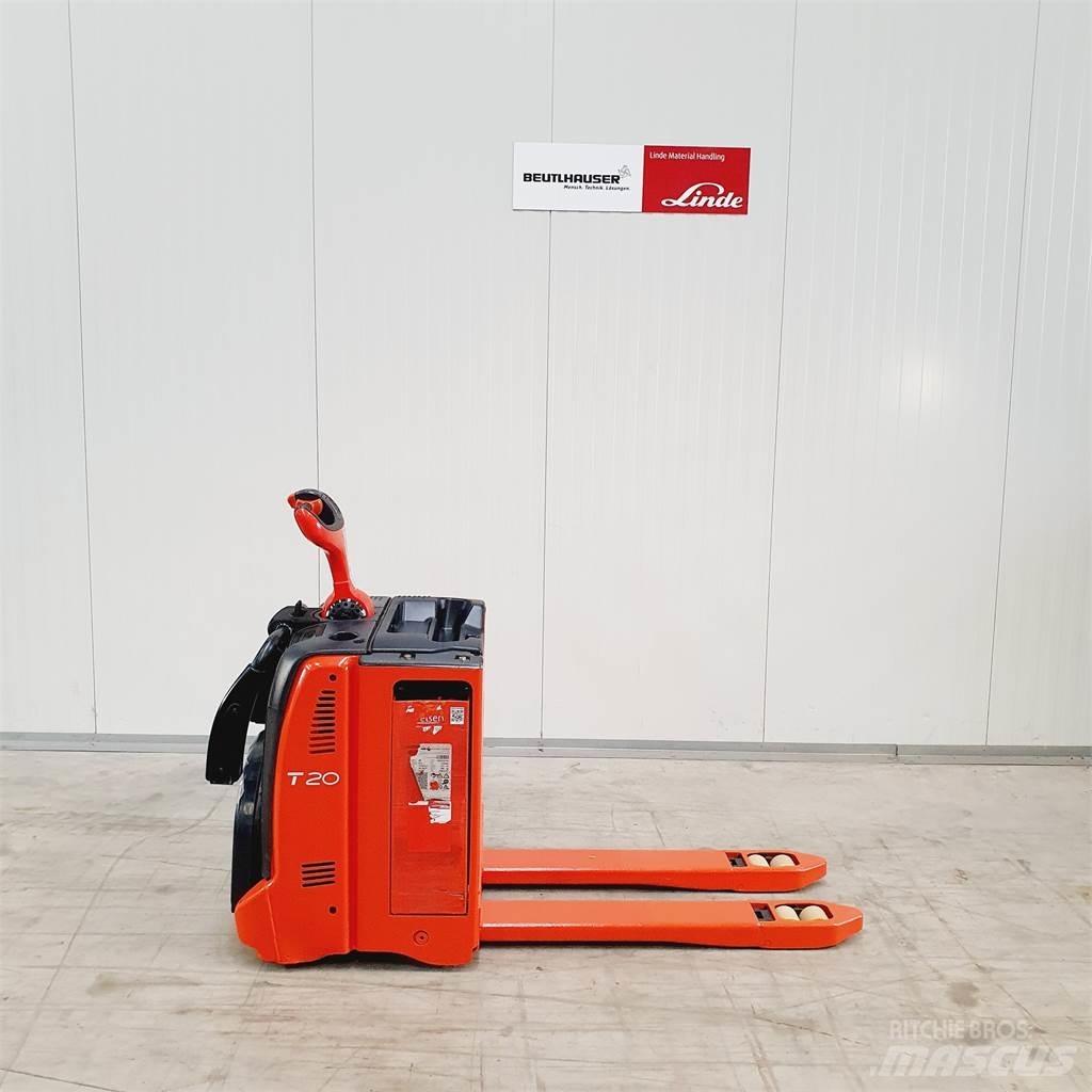 Linde T20AP kurz Niedergabelstapler