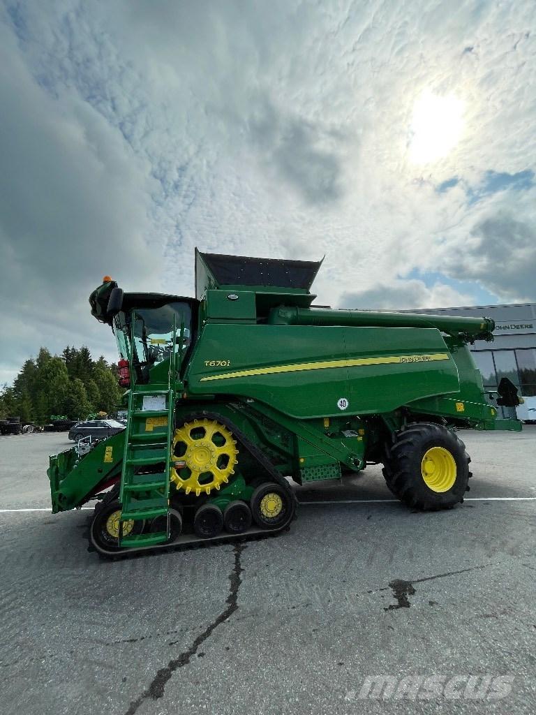 John Deere T670 i Mähdrescher