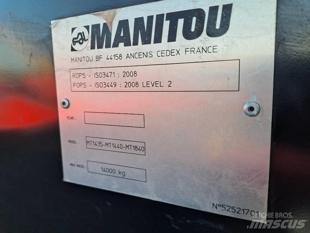 Manitou MT1440E Teleskoplader