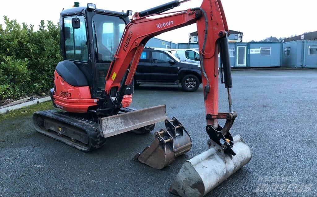 Kubota U 25 Minibagger < 7t