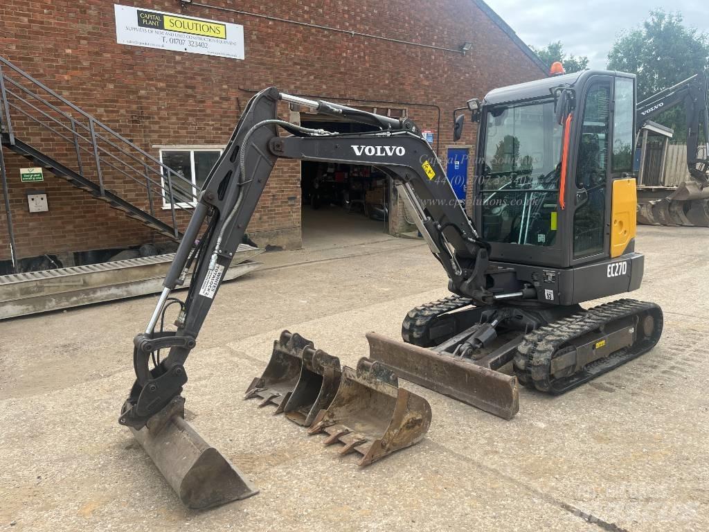 Volvo EC 27 D Minibagger < 7t