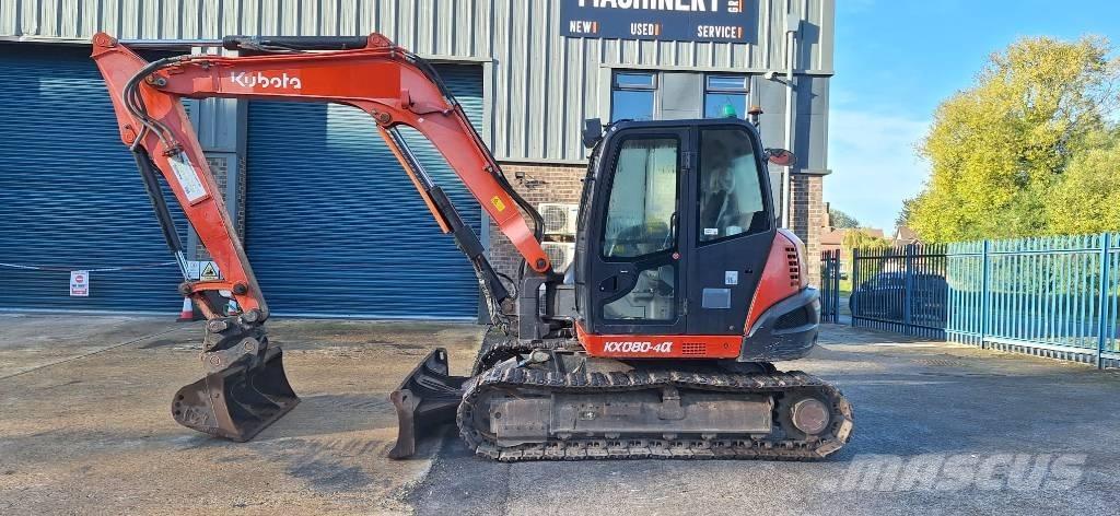 Kubota KX 080-4 Midibagger  7t - 12t