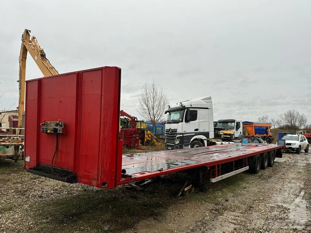 Van Hool 3 Axle Tieflader-Auflieger