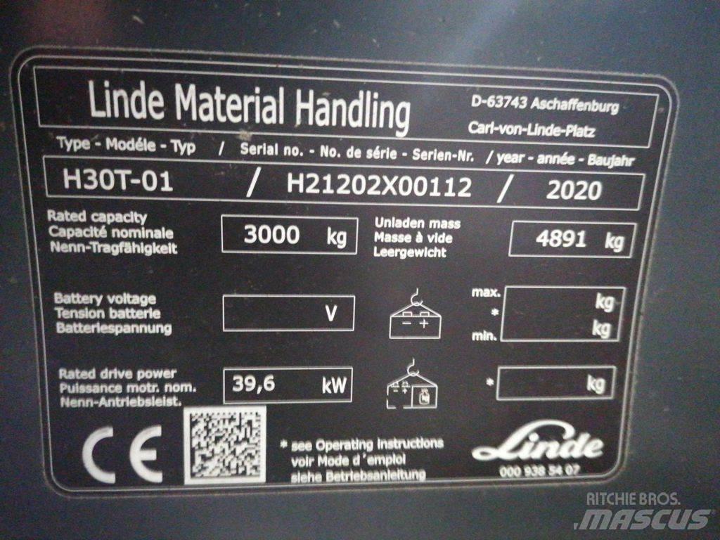 Linde H30T-01 Gas Stapler