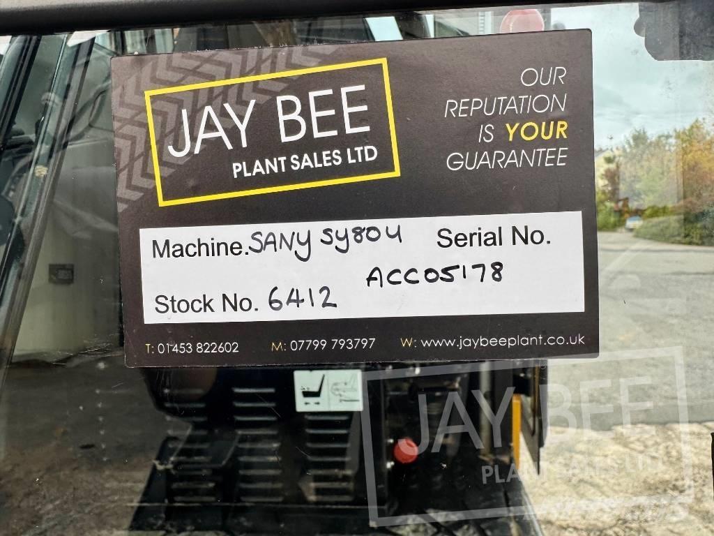 Sany SY 80 U Midibagger  7t - 12t