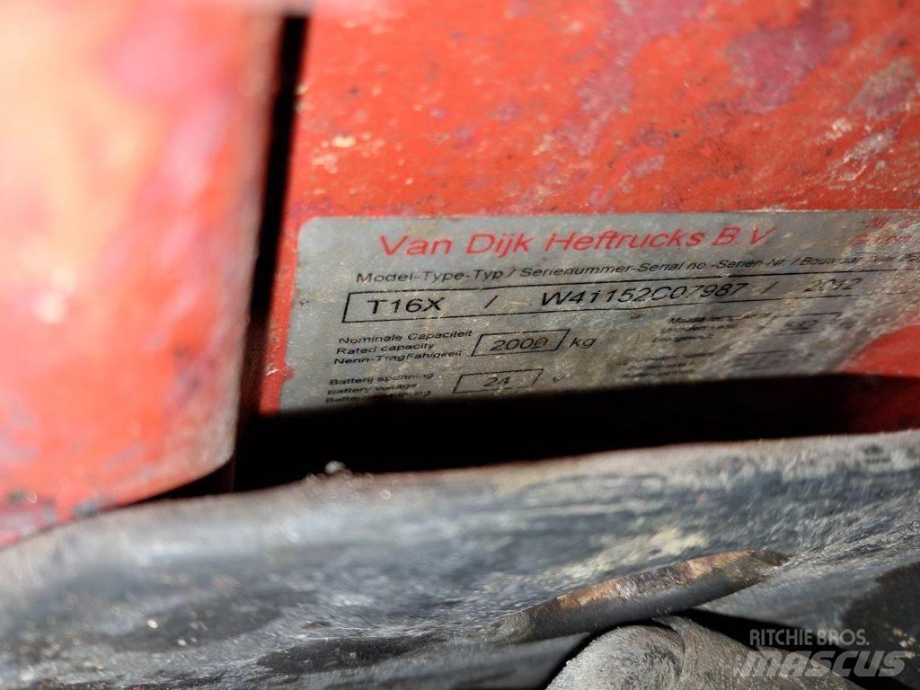 Linde T16X Niedergabelstapler