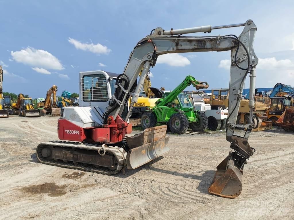 Takeuchi TB80FR Midibagger  7t - 12t