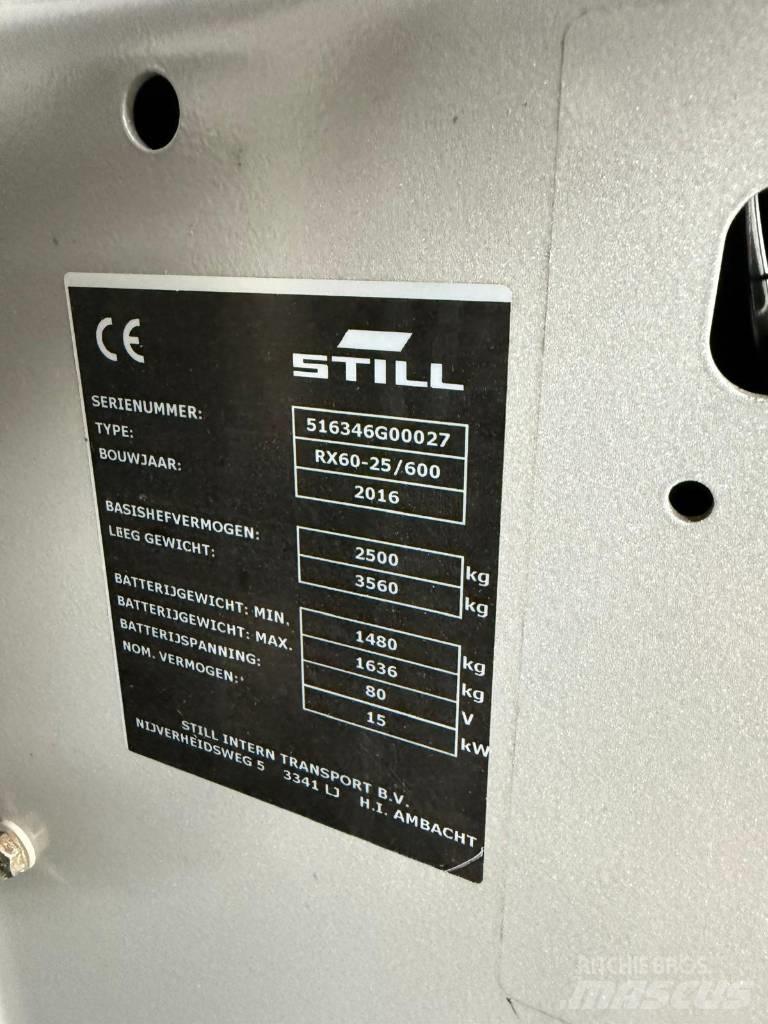 Still RX60-25 Elektro Stapler