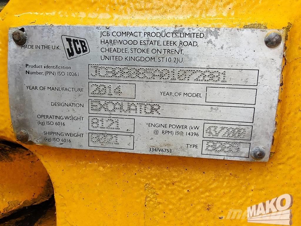 JCB 8085 ZTS Midibagger  7t - 12t
