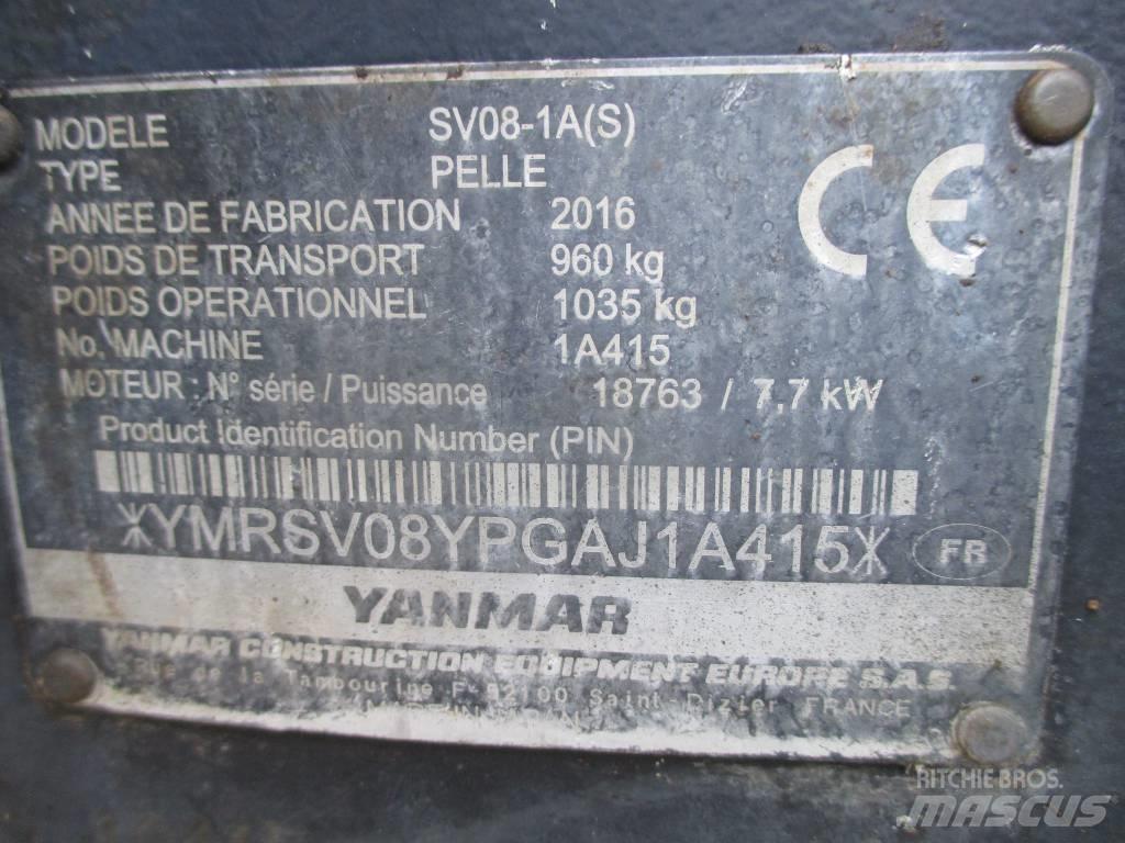 Yanmar SV 08-1 A Minibagger < 7t