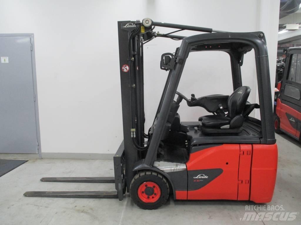 Linde E 16 C-02 Elektro Stapler