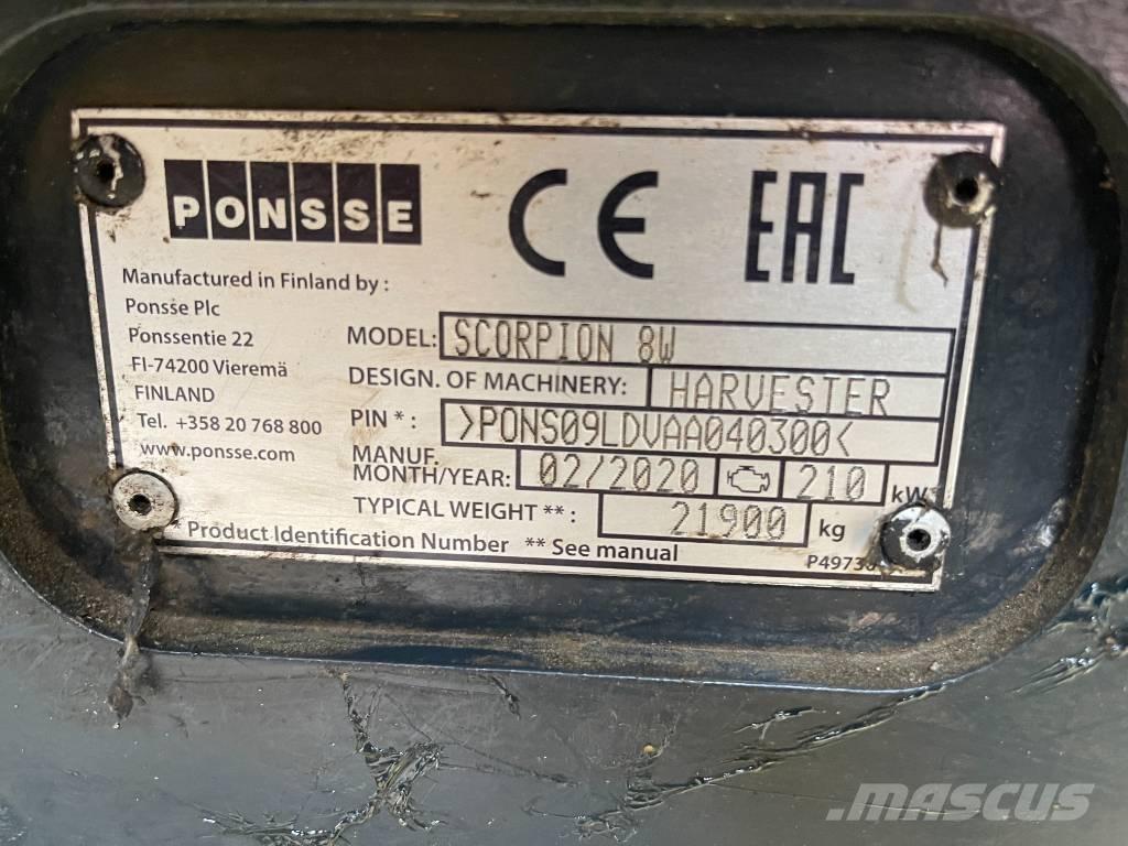 Ponsse Scorpion Harvester