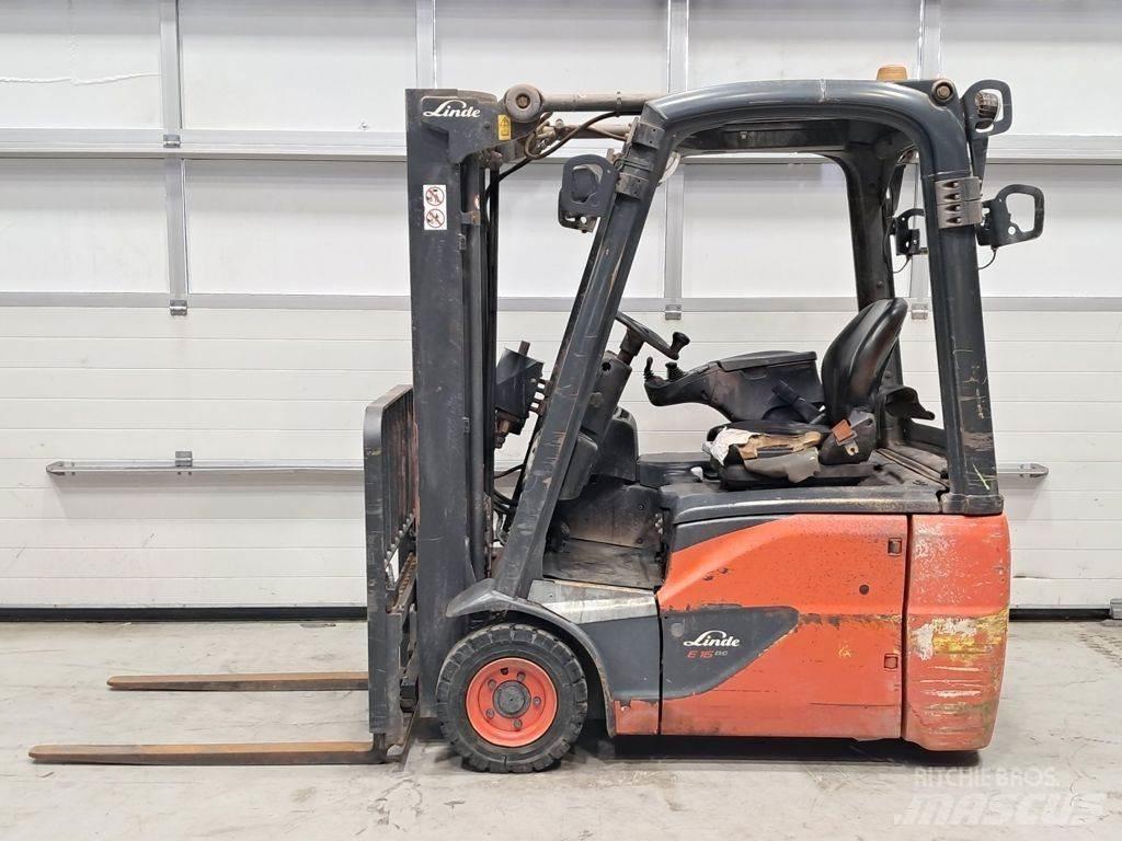 Linde E16C-02 Elektro Stapler