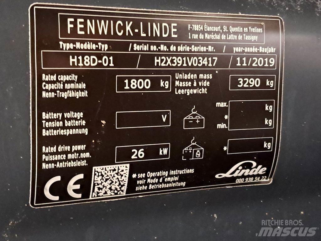 Linde H18D-01 Diesel Stapler