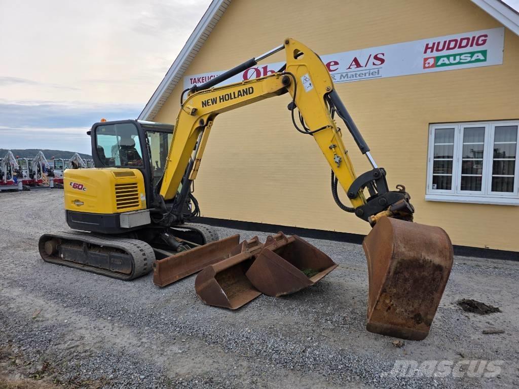 New Holland E60C Minibagger < 7t
