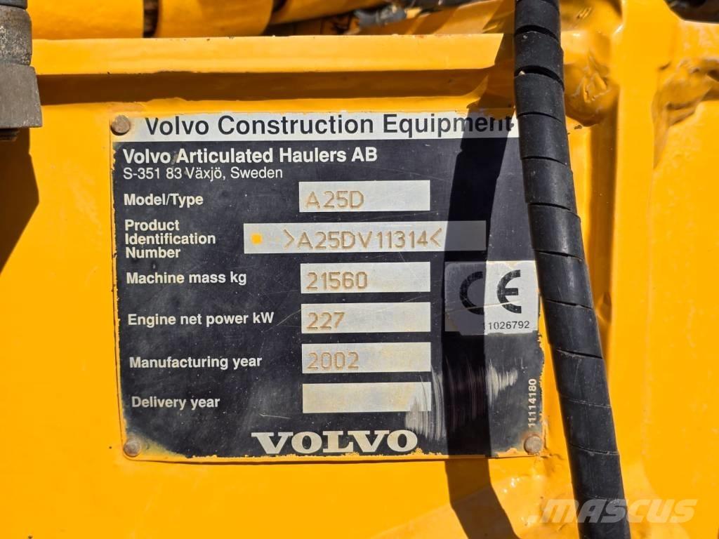 Volvo A25 D Minidumper