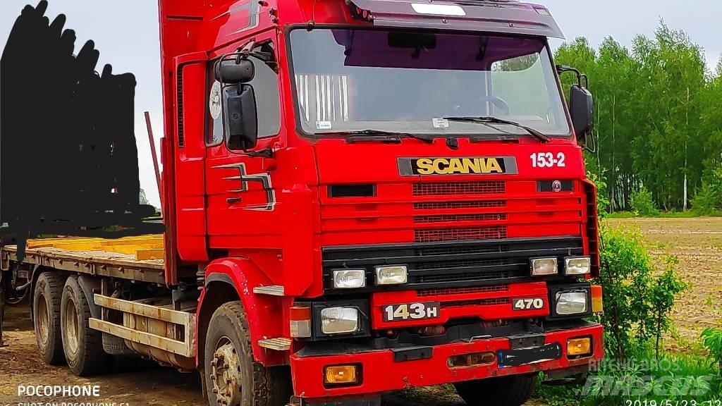 Scania 143 H 470 Holzfahrzeuge