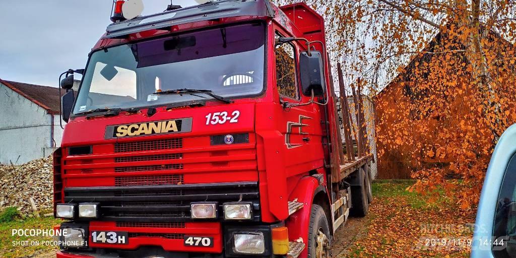 Scania 143 H 470 Holzfahrzeuge