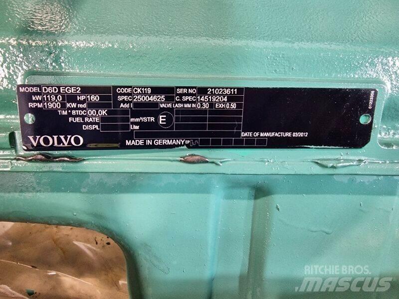Volvo D6D EGE2 Motoren