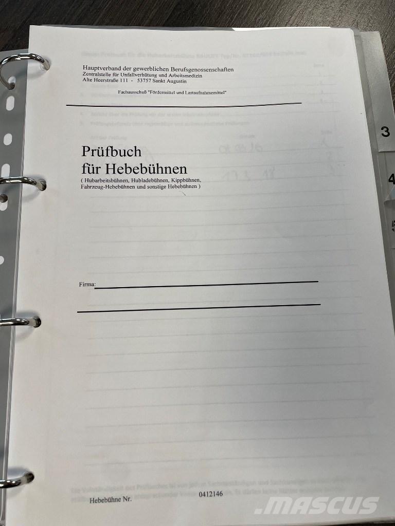 Bluelift SA 16 Gelenkteleskoparbeitsbühnen