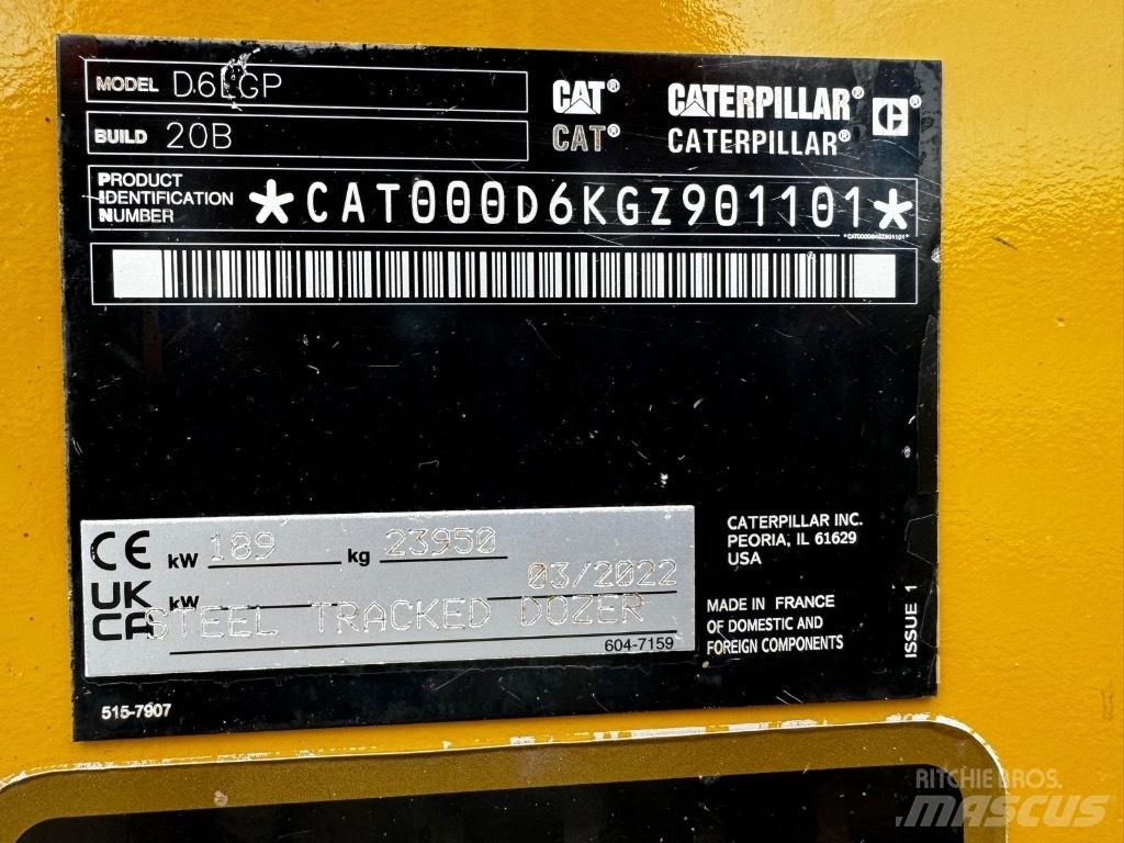 CAT D 6 LGP Bulldozer
