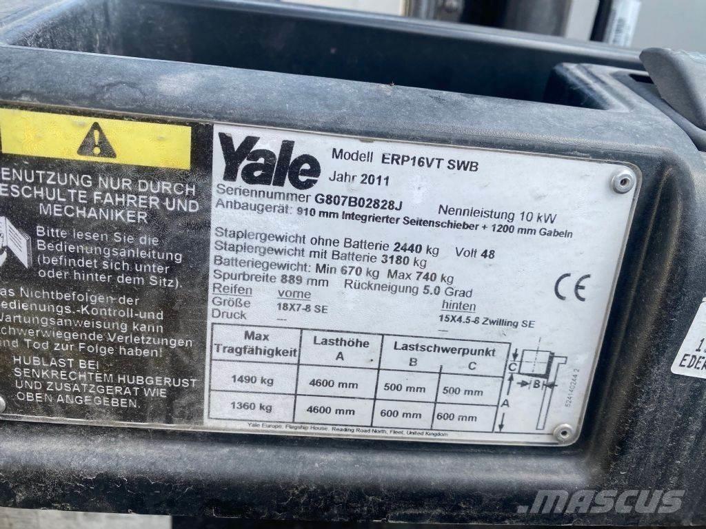 Yale ERP 16VT Elektro Stapler