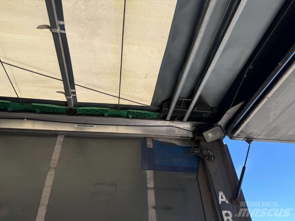 Krone 3 aks gardin Curtainsiderauflieger