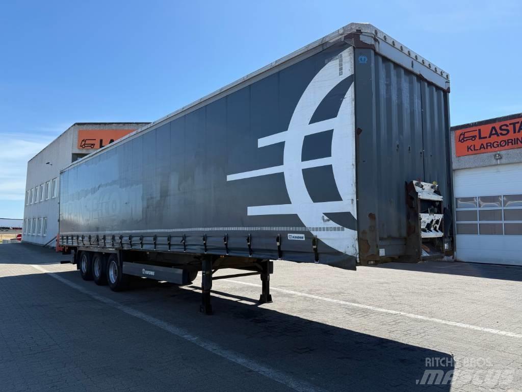 Krone 3 aks gardin Curtainsiderauflieger