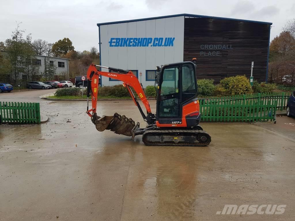 Kubota U27-4 Minibagger < 7t