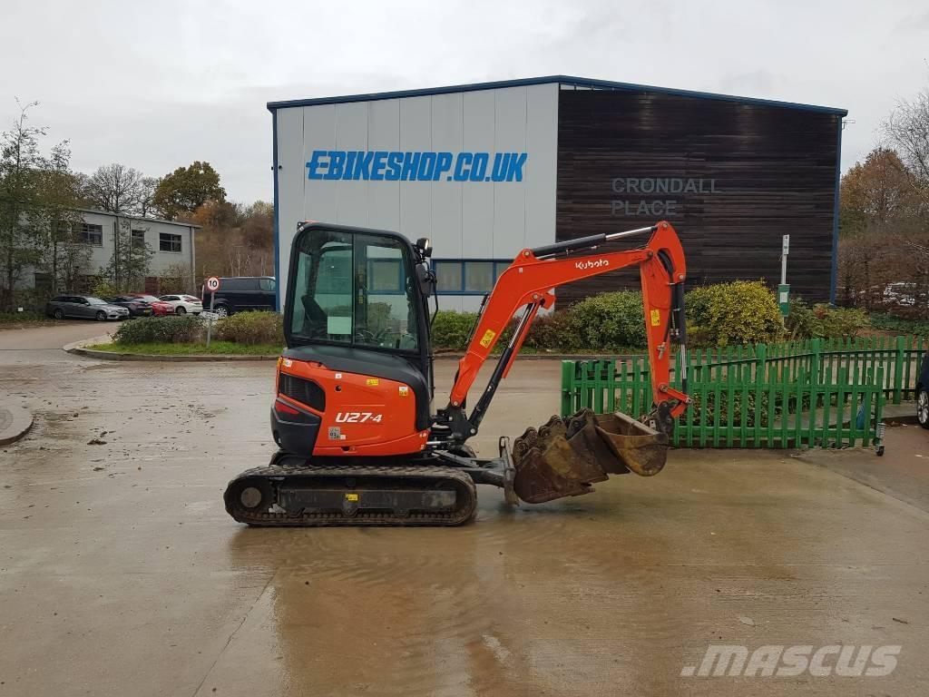 Kubota U27-4 Minibagger < 7t