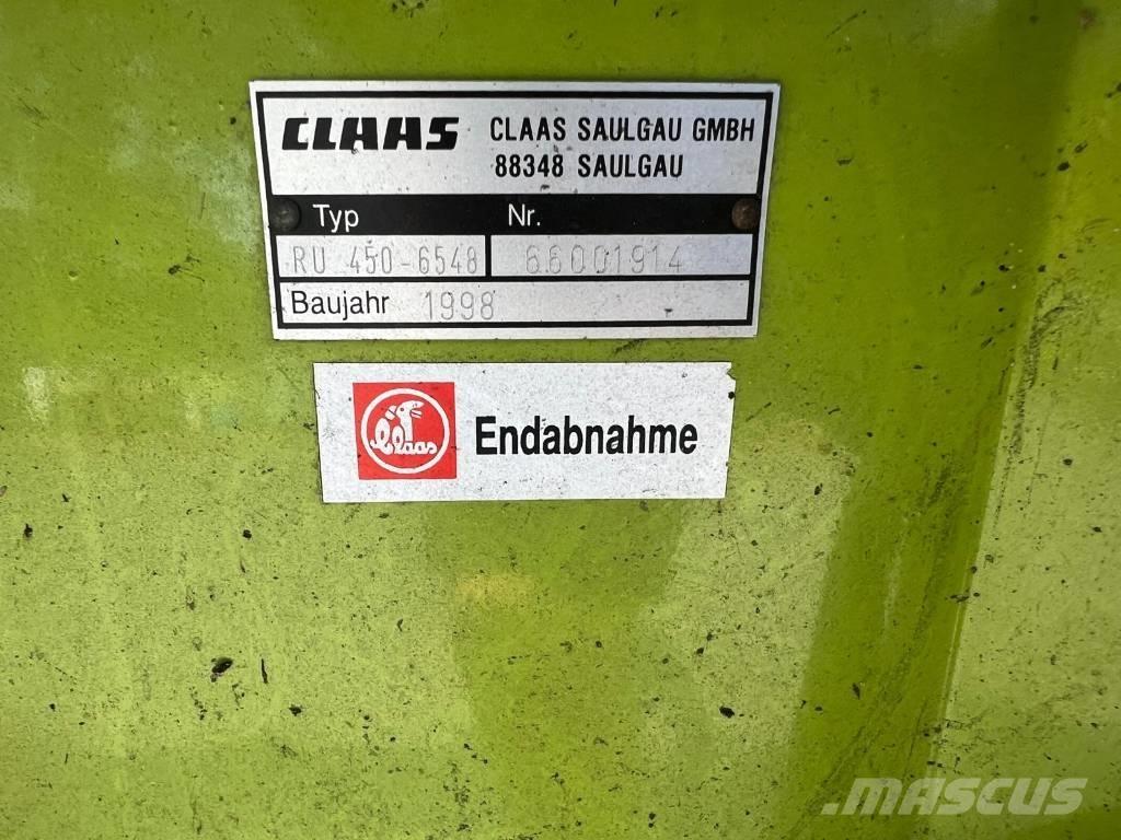 CLAAS RU 450 Selbstfahrende Häcksler
