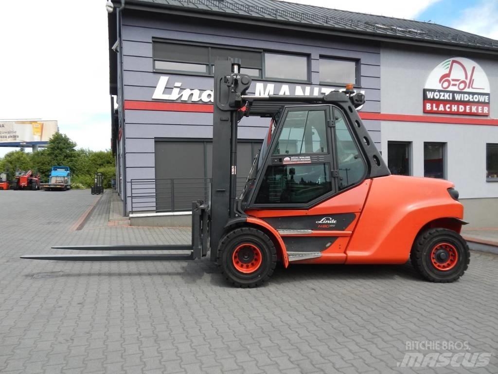 Linde H80D-03/1100 Diesel Stapler